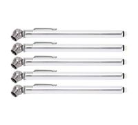 YWBL-WH Manomètre de Type Crayon, Structure Métallique, 3 Plages avec échelle sur 4 Côtés pour une Mesure Précise de la Pression des Pneus dans les Voitures et les Camions