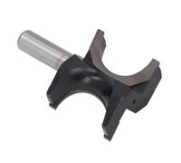 YWBL-WH Mèche de Routeur Bullnose 1/2 Pouces, Coupe en Alliage d'acier au Tungstène, Outil Facile à Installer pour l'artisanat et les Projets de Menuiserie