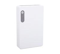 YWBL-WH Mini UPS Batterie de Secours Fer Mini DC UPS 10400mAh 2A USB Type C Sortie CC avec Prise UE pour Modem Routeur Sauvegarde Réseau de Bureau à Domicile (Prise UE)