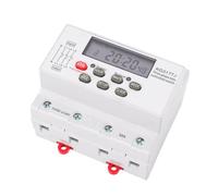 YWBL-WH Minuterie Numérique, 3 Phases Programmables, 24 Groupes, Rail DIN