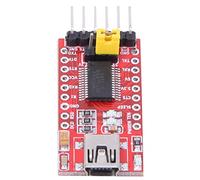 YWBL-WH Module de Convertisseur Série USB vers TTL FT232RL, Interface | Puce de qualité Industrielle, Indicateur de Communication RXD/TXD, Alimentation USB avec Fusible 500 MA, Niveau 3,3 V/5 V