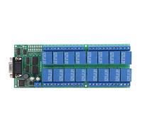 YWBL-WH Module de Relais 16 Canaux, Interface Femelle RS232 DB9 avec 8 Modes de Fonctionnement, pour Contrôle Multicanal et Automatisation Intelligente