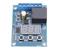 YWBL-WH Module de Relais de Détection de Tension DC 12 V, Plage de Surveillance 0-99,9 V avec Affichage LED, Relais 12 A pour la Protection du Système électrique D'automatisation