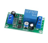 YWBL-WH Module de Relais de Retard NE555, Circuit imprimé de Relais de Minuterie en Plastique, Déconnexion de Retard Réglable DC12V 0 à 60 Secondes, Activation Immédiate pour les Projets