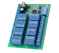 YWBL-WH Module d'extension Relais DC 12 V, 8 Canaux avec Contrôle MODBUS pour Applications Industrielles pour Systèmes d'automatisation (#1)