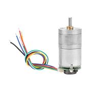 YWBL-WH Moteur de Réduction à Engrenages en Métal DC12V 30 Tr/min Moteur d'encodeur CC à Faible Bruit pour Ouvre-fenêtre et Porte Mini Plongée avec Couple élevé et Longue Durée de Vie (DC12 70