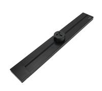 YWBL-WH Multiprise Murale, Rail de Prise électrique en Alliage D'aluminium 8 000 W 32 A avec Indicateur LED et Ruban Adhésif, pour Bureau à Domicile, Hôtel, Salle (3 Prise Universelle 13A 3250W)