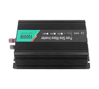 YWBL-WH Onduleur à Onde Sinusoïdale Pure 1000 W en Aluminium et Cuivre DC vers AC, Sortie 220 V, écran LED LCD, Pic 2000 W pour Voiture, Camping-Car, Camion, Camping, Secours d'urgence (24V à
