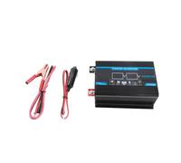 YWBL-WH Onduleur de Voiture 4000 W, Convertisseur d'onde Sinusoïdale Modifiée à Affichage Numérique, Double Ports USB, Idéal pour Le Camping et Le Bureau Mobile