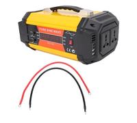 YWBL-WH Onduleur de Voiture 800 W, Convertisseur DC 12 V vers AC 220 V avec 4 Ports USB et Affichage en Temps Réel, pour Charger des Smartphones, Tablettes, Ordinateurs Portables dans