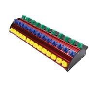 YWBL-WH Organisateur de Douilles et D'embouts Magnétiques, Porte-outil ABS en Alliage D'aluminium avec Embout Amovible, pour Atelier et Usage Domestique