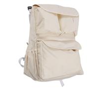 YWBL-WH Organisateur de Poussette pour bébé, Sac de Suspension, Panier de Poussette, Accessoires de Poussette Universel avec Sangle Réglable, Stockage de Grande capacité pour les (Beige)