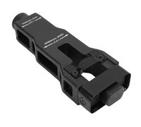 YWBL-WH Outil à Mortaise pour Loquet de Porte, Kit D'Installation Professionnel avec Lame de Contour et Tête Pilote pour une Installation Précise de la Serrure, pour Portes de 4,4 Cm ou (BLACK)