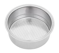 YWBL-WH Panier Porte-filtre Réutilisable en Acier Inoxydable, Filtres à café 51mm, Tasses, Accessoires pour Machine à Expresso (Pour deux personnes)