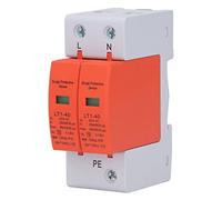 YWBL-WH Parasurtenseur AC, PC Ignifuge 2P, Dispositif de Protection Contre Les Surtensions 420 V 20 KA 40 KA, Montage sur Rail DIN, Parafoudre IP20 pour Boîte de Distribution, Armoire de Commande,