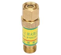 YWBL-WH Pare-flammes à Oxygène et Acétylène, Structure en Laiton Massif avec Clapet Anti-retour, équipement de Soudage au Gaz pour Torche de Coupe, Buster de Flamme, Empêche le Tempérament, (#1)