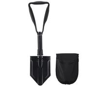 YWBL-WH Pelle Pliante Portable avec Acier à Haute Teneur en Carbone avec Lame de Dents de Scie pour Les Randonnées de Camping de Nettoyage Industriel | 23 Pouces