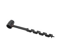YWBL-WH Perceuse à Bois Foreuse à Main Noir Manuel Trou Maker en Acier au Carbone Survie Colons Outil de Forage pour le Travail du Bois en Pleine Nature (19-230 mm)