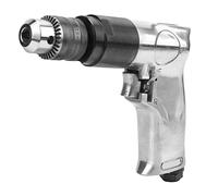 YWBL-WH Perceuse Pneumatique à Roulement Solide, Construction en Acier allié, Vitesse et Marche Arrière Réglables, Mandrin de 3/8 Pouces, Idéale pour les Ateliers et les Professionnels (Style