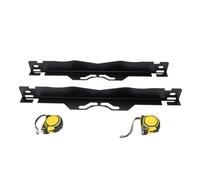 YWBL-WH Plaque d'alignement des Roues, Outil d'alignement des Orteils en Acier allié avec 2 Rubans à Mesurer pour Une Mesure Précise, Ajustement Universel pour Motos Tout-Terrain ATV UTV 23,6 X