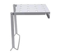 YWBL-WH Plate-forme D'échelle Pliante, Banc de Travail Pliable à Cadre en Fer avec étagère Polyvalente, pour une Utilisation au Bureau à Domicile comme Chariot Stable et économiseur (fer)