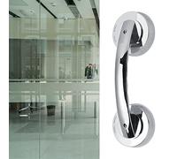 YWBL-WH Poignée à Ventouse, Poignée de sécurité pour Douche, Cuisine et Salon, sans BPA, Aucun Perçage Requis, de Salle de Bain, Barre de Support Antidérapante, Installation Facile