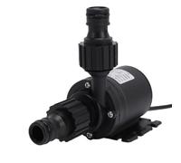 YWBL-WH Pompe à Eau, Pompe de Circulation à Moteur sans Balais à Débit de 800 LPH 19 W 5 M à Faible Bruit, pour Fontaine, Piscine, Aquarium, Système Solaire RV