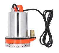 YWBL-WH Pompe Submersible Solaire, 180W 1 Pouce de Sortie 8m Pompe D'eau en Acier Inoxydable, Imperméable, Preuve D'érosion avec Joints de sécurité et Fil de Cuivre, Faible Bruit,