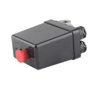 YWBL-WH Pressostat de Compresseur à 4 Voies, Polyuréthane et Fer, Pressostat Réglable pour Système et équipement de Compresseur d'air