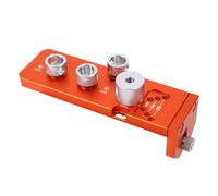 YWBL-WH Profils en Aluminium Forage Outil D'auxiliaire Profil en Aluminium Guide de Perforation Locator de Punch pour 20 30 40 Outil de Luminaire Universel pour un Forage Précis