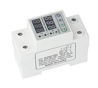 YWBL-WH Protecteur de Tension à Réinitialisation Automatique, Affichage Numérique, Dispositif de Protection Contre Les Surtensions, AC220V 40A 63A, Rail DIN 2P pour Appareils d'éclairage Domestique
