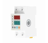 YWBL-WH Protecteur de Tension à Réinitialisation Automatique, Affichage Numérique, Dispositif de Protection Contre Les Surtensions, AC220V 40A 63A, Rail DIN 2P pour Appareils d'éclairage Domestique