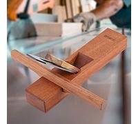 YWBL-WH Rabot à Main pour le Travail du Bois, Mini Raboteuse en Acier Fin avec Lame à Pointe en Laiton, Parfait pour la Menuiserie et les Copeaux de Bois de Bricolage 220 Mm (280mm)