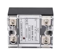 YWBL-WH Relais Statique ABS DC vers AC SSR 80 A 24 à 480 VAC Charge 3 à 32 VDC Contrôle Commutation Rapide Faible Interférence pour le Contrôle du Chauffage Moteur d'automatisation Industrielle