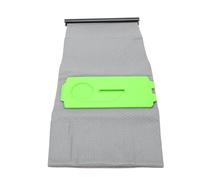 YWBL-WH Sac à Poussière Réutilisable pour Aspirateur, Fermeture à | Polyester Fiber, 22,83 X 10,63 Pouces, Tige de Scellement Noire, Non Adhésif Lavable, Polissage du Bois Chantiers de