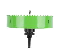 YWBL-WH Scie Cloche Encastrée de 6 Pouces, Coupe-trou Bimétallique avec Bol à Poussière pour Bois, contreplaqué PVC, Plaques de Plâtre, Tuyaux en Plastique, Installation au Plafond