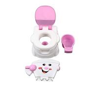 YWBL-WH Siège D'apprentissage de la propreté pour Tout-petits, Chaise de Pot Inclinable avec Bol Amovible et Poignées Antidérapantes pour les Tout-petits Filles et Garçons, Utilis (PP)