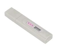 YWBL-WH Stylo de Test TDS, Testeur de qualité Numérique avec Sonde en Alliage Ti pour des Tests Précis de l'eau, Plage 0-9990 Ppm pour l'aquaculture et les Piscines