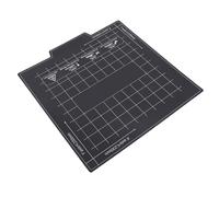 YWBL-WH Surface de Construction D' 3D, Autocollant de Lit Chauffant de 235 Mm X 235 Mm avec Film Magnétique pour PLA PETG ABS, Plate-forme D' par Transfert de Texture sans Bulles