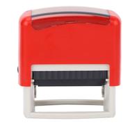 YWBL-WH Tampon Auto-encreur Tampon annulé approuvé personnalisé ABS Rouge 2 Modèles Longue Durée pré-encré pour la Gestion de Documents à Domicile au Bureau, à l'école