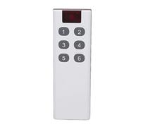 YWBL-WH Télécommande Numérique d'apprentissage IR 433MHZ, pour Téléviseurs et Lecteurs DVD (6 clés)