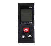 YWBL-WH Télémètre avec écran LCD rétroéclairé, Niveau à Bulle, Précision | Outil Portatif de Poche, Calcul Continu de la Surface et du Volume, Mode Pythagore, Stockage de Données 99, Conception
