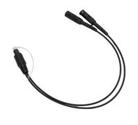 YWBL-WH Transfert Audio Stable, Connexion étroite, Conception Innovante, Câble Audio Optique Numérique 1 Entrée 2 Sorties Mâle vers Femelle SPDIF, Cordon de Connexion Séparateur de