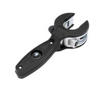 YWBL-WH -tube à Cliquet à Lame Réglable, Outil de de Tuyau 2 en 1, tube Compact pour Couper les Tuyaux en PPR et en Plastique, 1/4 Po à 7/8 Po, en Cuivre, en PVC et en Métal (BLACK)