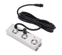 YWBL-WH Ultrasonic Mist Maker Fogger en Acier Inoxydable 3 Humidificateur de Brouillard à Ultrasons pour Pond Rocke 36V