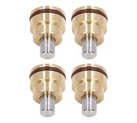 YWBL-WH Valve de Commande de Poignée de Joystick, Acier en Laiton et Alliage, Valve de Joystick Durable avec Joint en Caoutchouc, pour Utilisation sur Pelle DH225 7 9