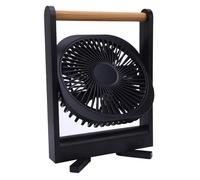 YWBL-WH Ventilateur de Bureau Magnétique, 4 Vitesses, Batterie 6H, Charge
