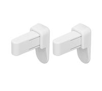 YWBL-WH Verrouillage du Levier de Porte à L'éPreuve des Enfants Sécronsoné de sécurité pour bébé pour les Tout-petits, Pas de Poignée de Porte de Forage pour la Preuve des Animaux de Compagnie, 2pcs