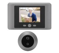 YWBL-WH Visionneuse de Porte Numérique de 2,8 Pouces Camera de Portes Vidéo avec des Visions Nocturnes Détection de Mouvement PIR pour la sécurité de la Porte D'entrée