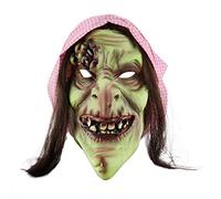 YWBleked Masque D'HorreurHalloween Sorcière Facemark Head Coverings Compulsion Prank Funny Head Coverings Eye Holiday Party Dress Up Jouet pour Adultes Coquins